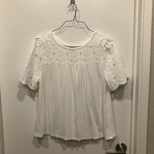 Loft Eyelet Tee